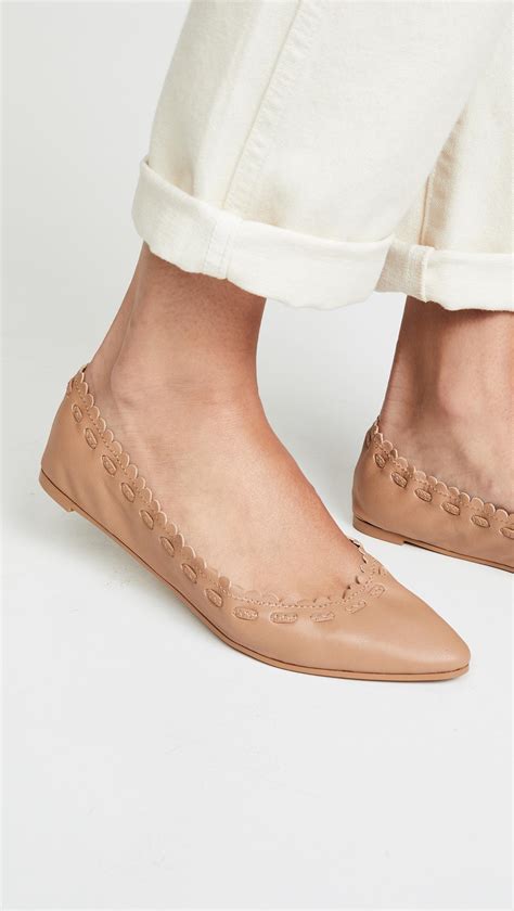 See by Chloe Jane Point Ballet Flats 